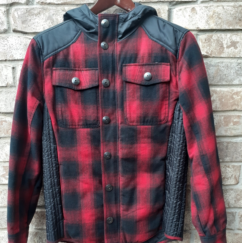 Lumber jack patterned jacket